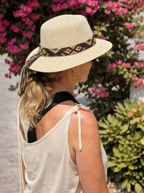 NEW HANDMADE IN MEXICO WOVEN HAT BAND